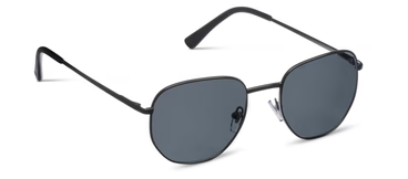 Positano Sunglasses in Black by Peepers-Lemons and Limes Boutique