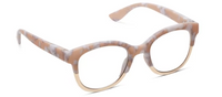 Georgia (Blue Light) Readers in Tan Marble by Peepers-Lemons and Limes Boutique