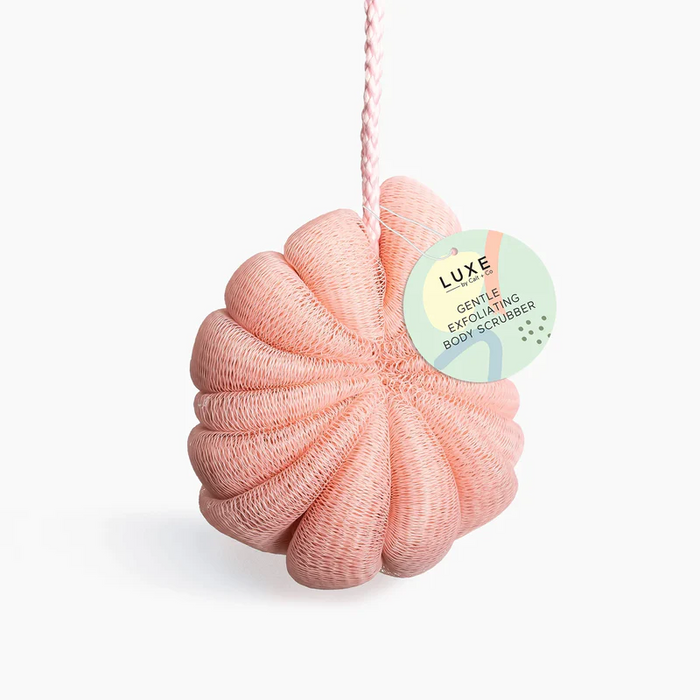 Luxe - Gentle Exfoliating Body Scrubber in Pink--Lemons and Limes Boutique