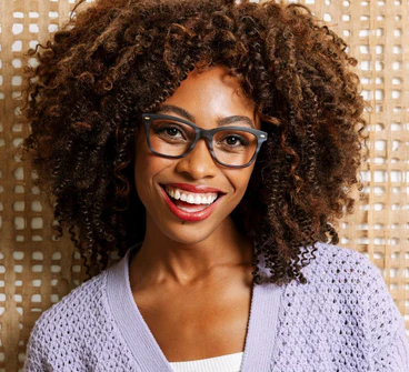 Sinclair (Blue Light) Readers in Charcoal Horn/Blush by Peepers-Lemons and Limes Boutique