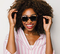 Capri Sunglasses in Pink Botanico Peepers-Lemons and Limes Boutique