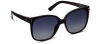 Poolside Sunglasses in Black by Peepers-Lemons and Limes Boutique