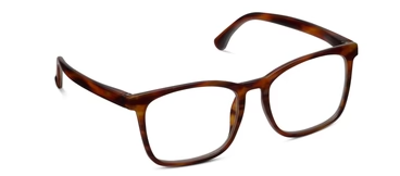 Bronco (Blue Light) Readers in Tortoise Horn by Peepers-Lemons and Limes Boutique