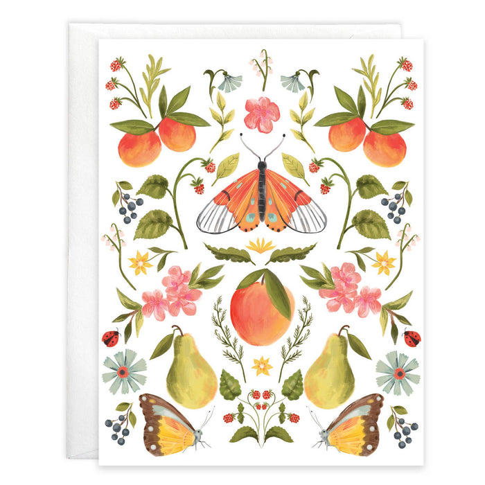 Blank Note Card - Fresh & Fruitful