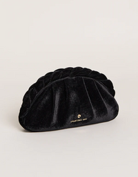 Spartina Braided Clutch Black-Lemons and Limes Boutique