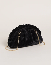 Spartina Braided Clutch Black-Lemons and Limes Boutique