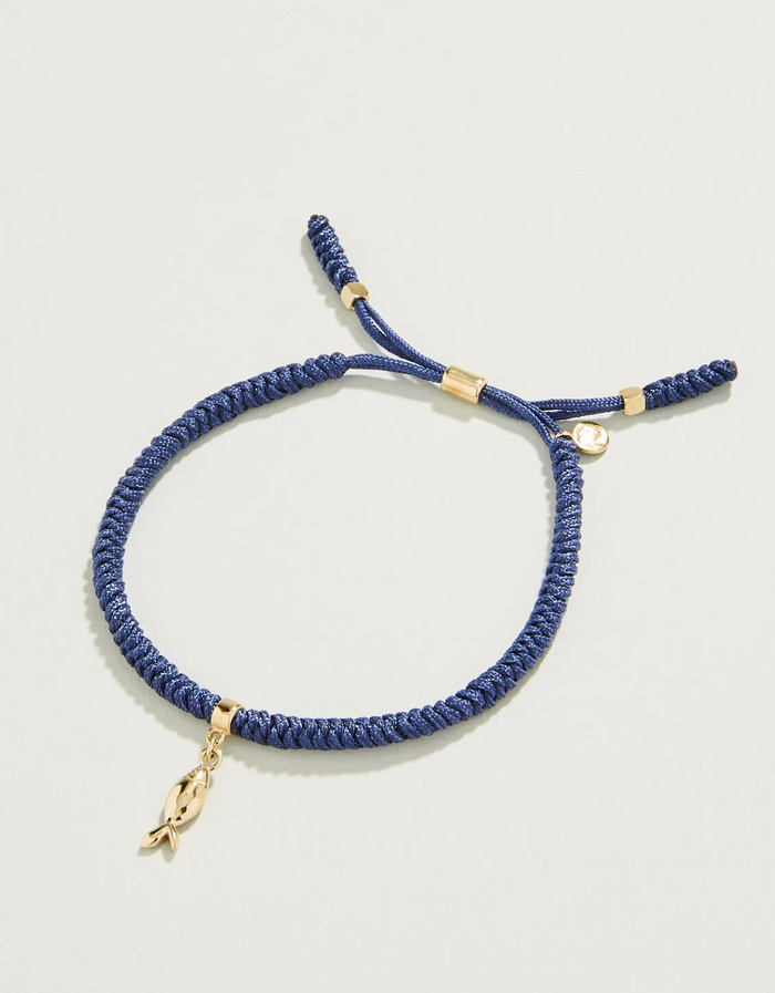 Spartina Friendship Bracelet Dark Blue/Fishy-Lemons and Limes Boutique