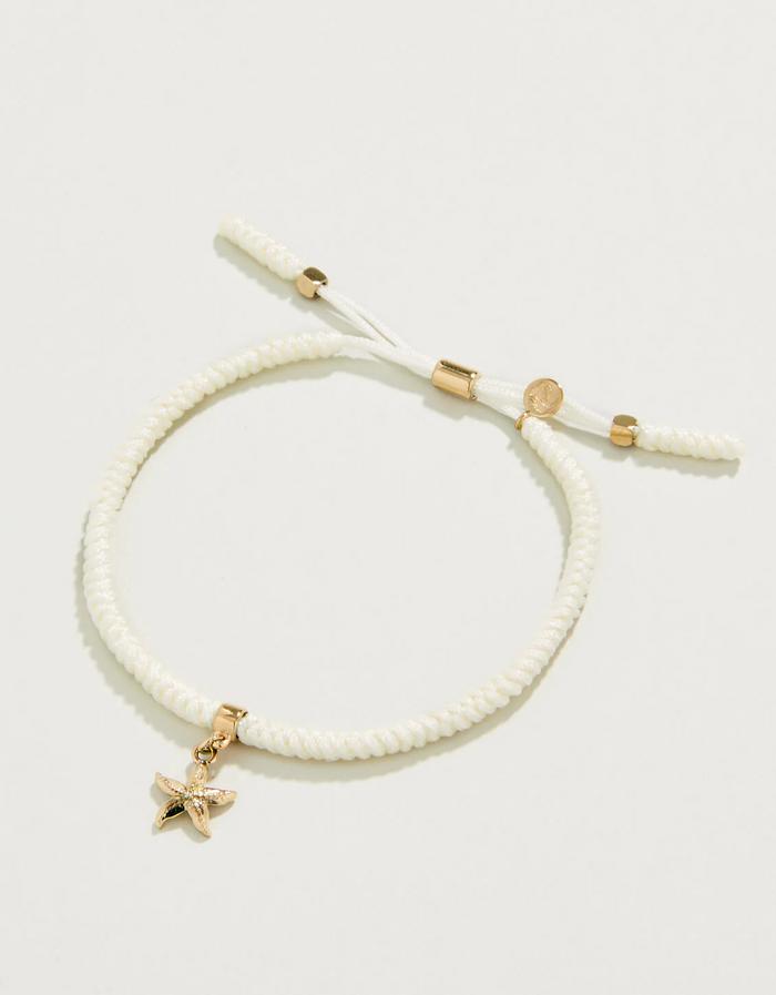 Spartina Friendship Bracelet Cream/Starfish-Lemons and Limes Boutique