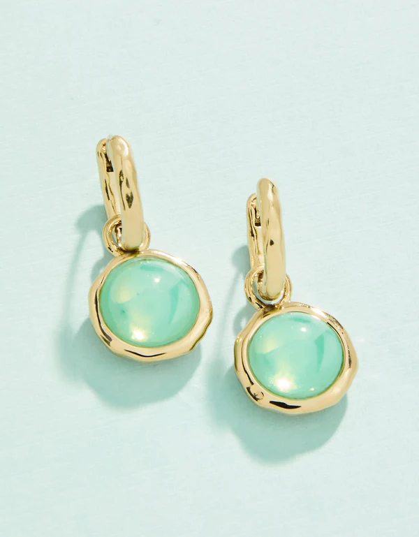 Harbour Town Convertible Hoop Earrings-Lemons and Limes Boutique