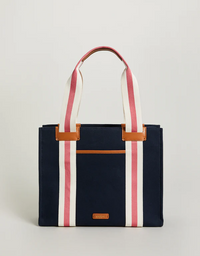 Charlie Tote in Navy Spartina--Lemons and Limes Boutique