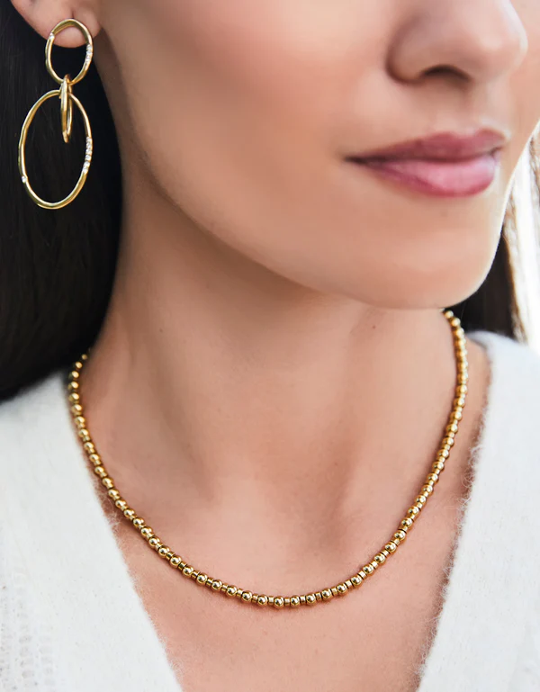 Shelter cove Necklace 16" 4mm Gold Spartina-Lemons and Limes Boutique