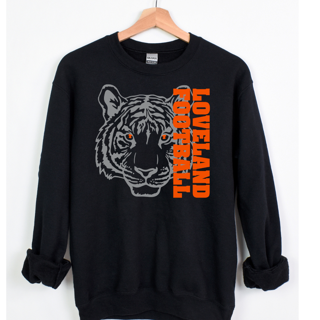 Loveland Football with Tiger-Lemons and Limes Boutique