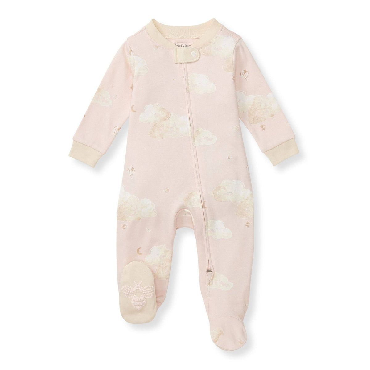 Good Night Sky Organic Cotton Sleep & Play in Ranunculus-Lemons and Limes Boutique