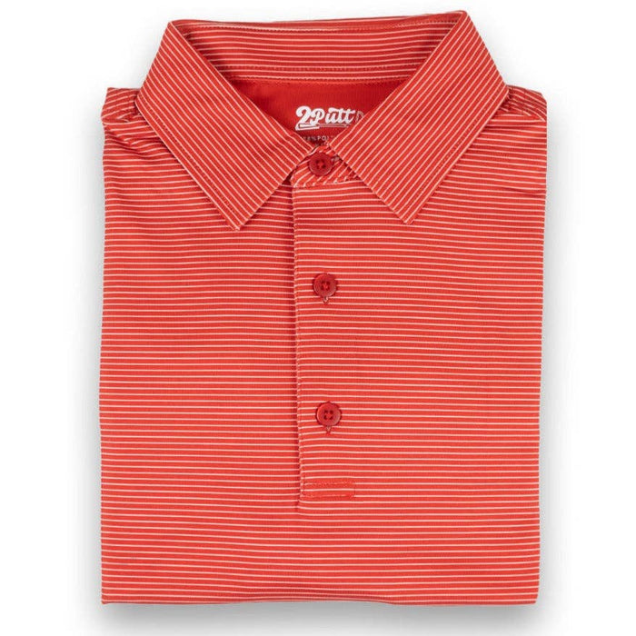 Red Stripe Men's Polo by 2Putt-Lemons and Limes Boutique