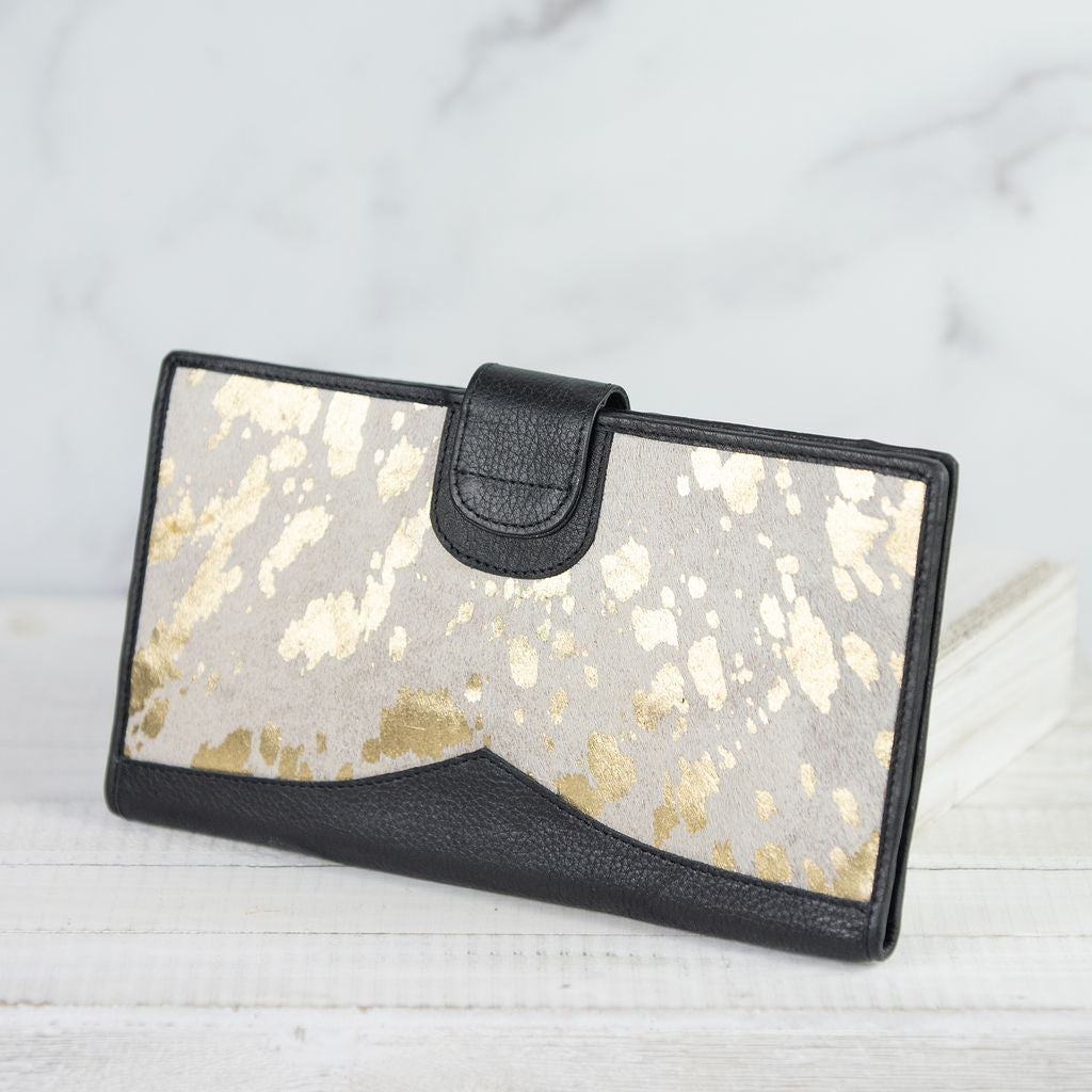 Genuine Leather and Hide: Travel Wallet-Wallet-Lemons and Limes Boutique