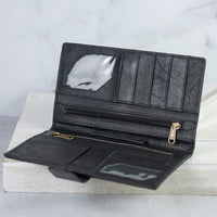 Genuine Leather and Hide: Travel Wallet-Wallet-Lemons and Limes Boutique