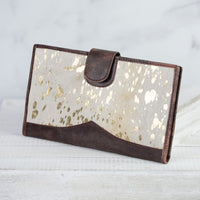 Genuine Leather and Hide: Travel Wallet-Wallet-Lemons and Limes Boutique