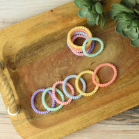 Skinny Lauren Lane Hair Coil Set in Beach Day-Lemons and Limes Boutique