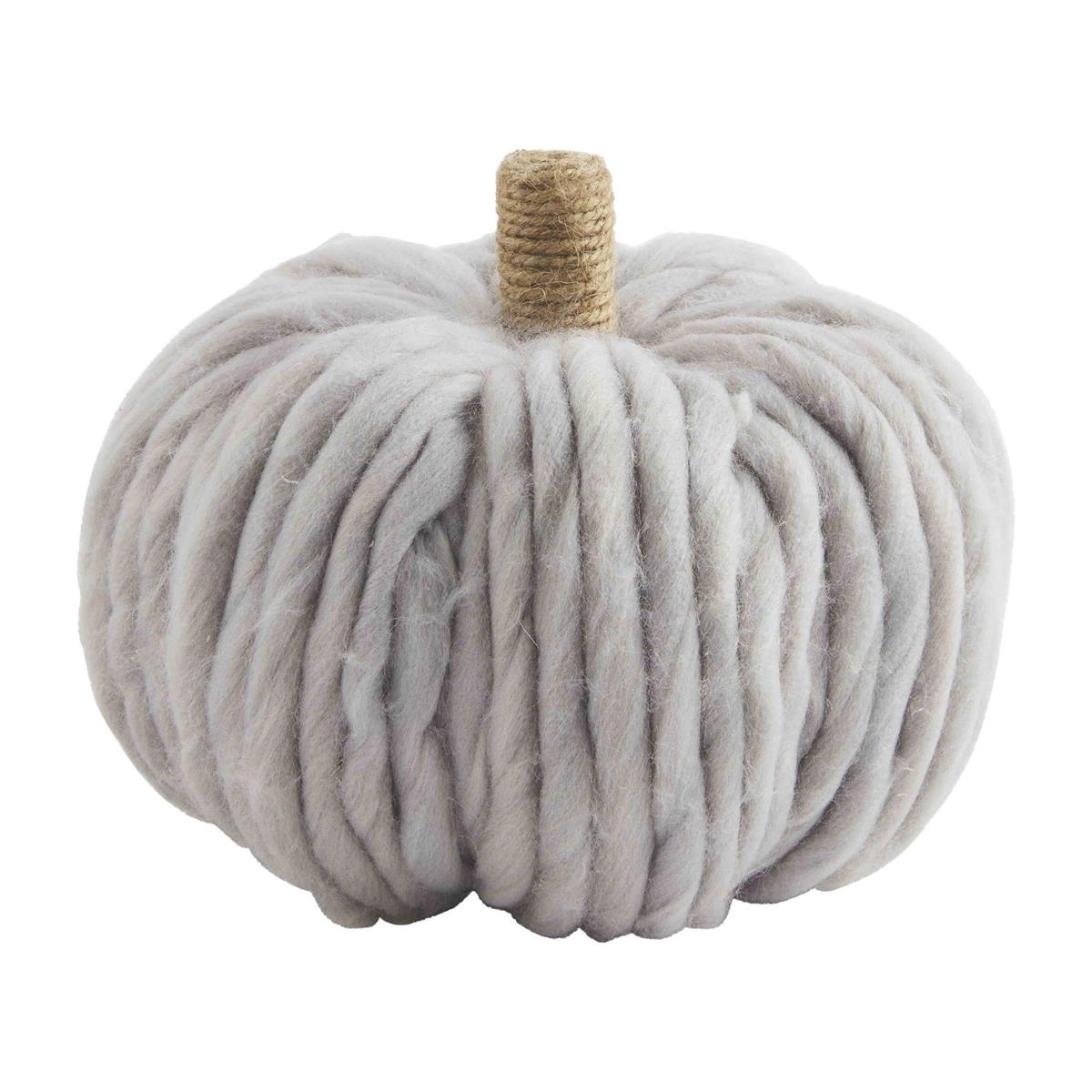 Gray Chunky Pumpkin Sitter-Lemons and Limes Boutique