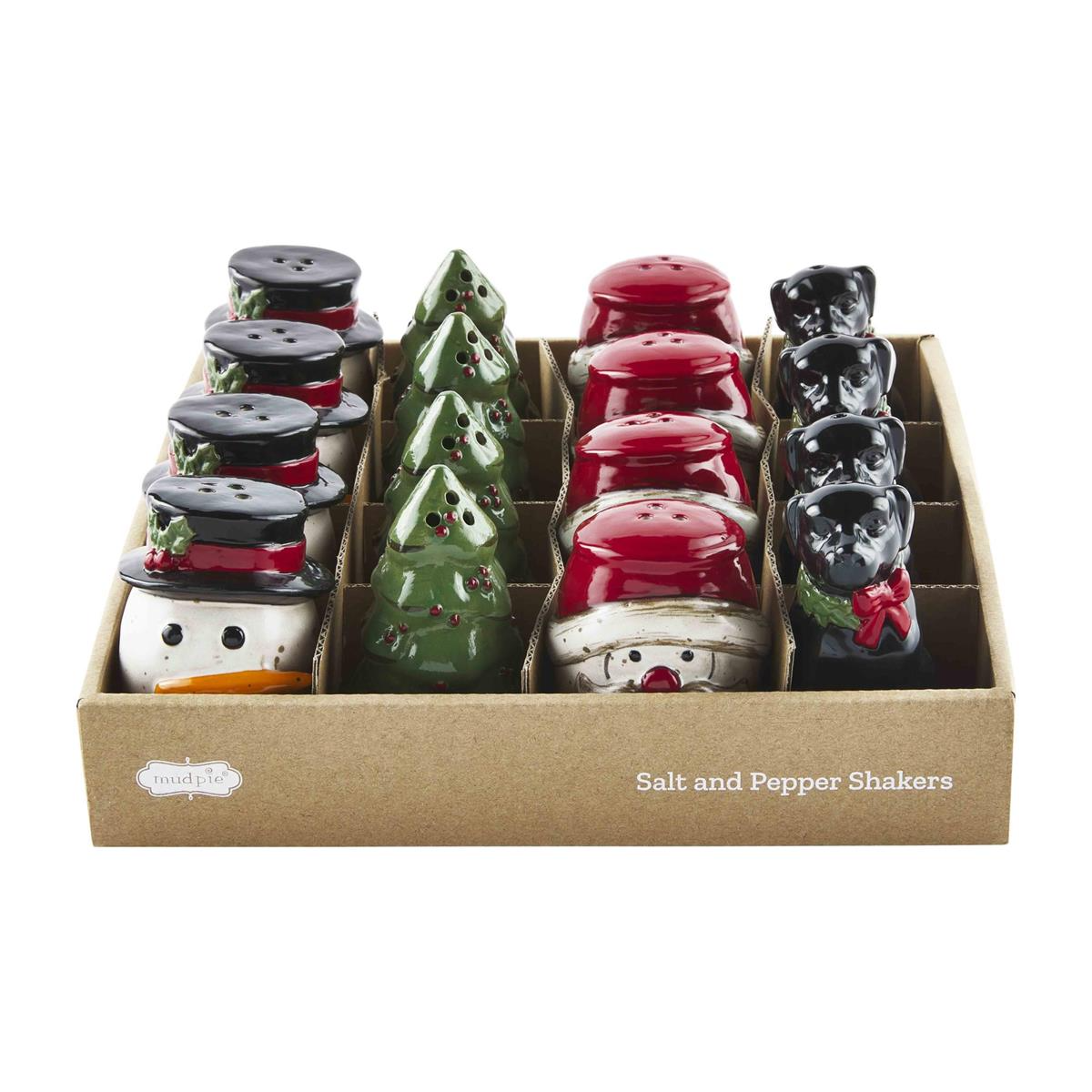 Christmas Salt & Pepper Shakers-Lemons and Limes Boutique