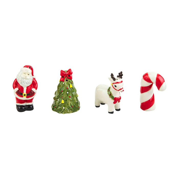 Vintage Christmas Salt and Pepper Shakers--Lemons and Limes Boutique