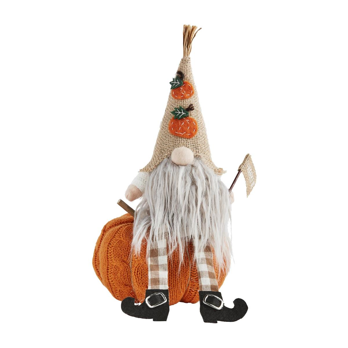 Small Pumpkin Dangle Leg Gnome-Lemons and Limes Boutique