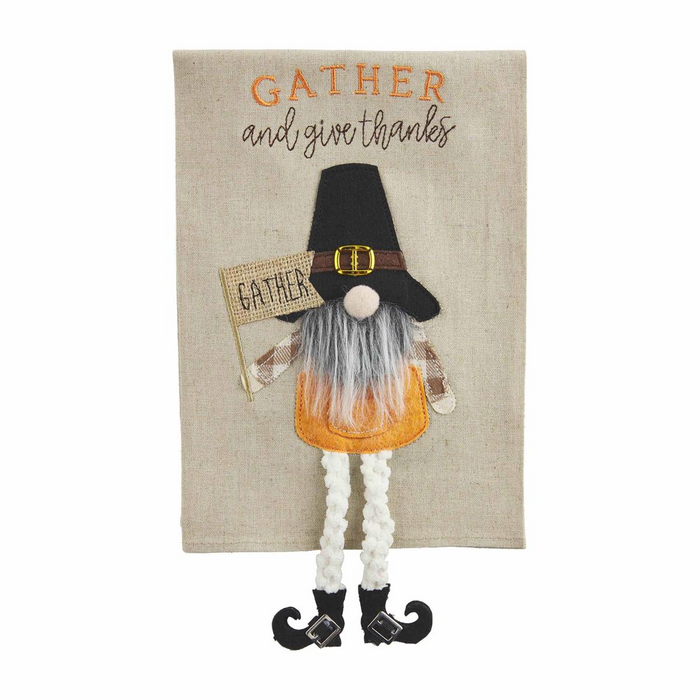 Gnome Give Thanks Towel--Lemons and Limes Boutique