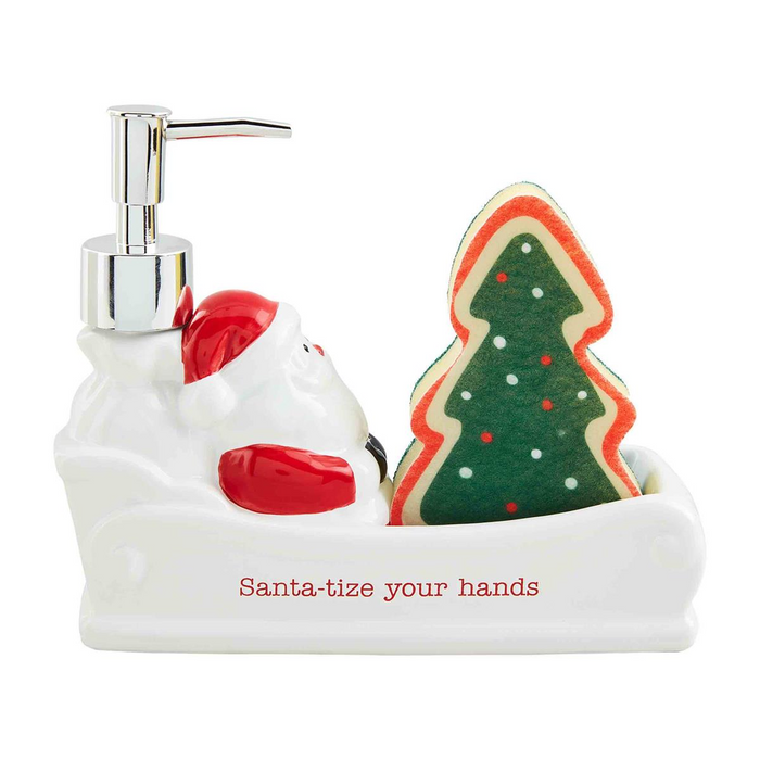 Santa Sled Soap & Sponge Set-Lemons and Limes Boutique