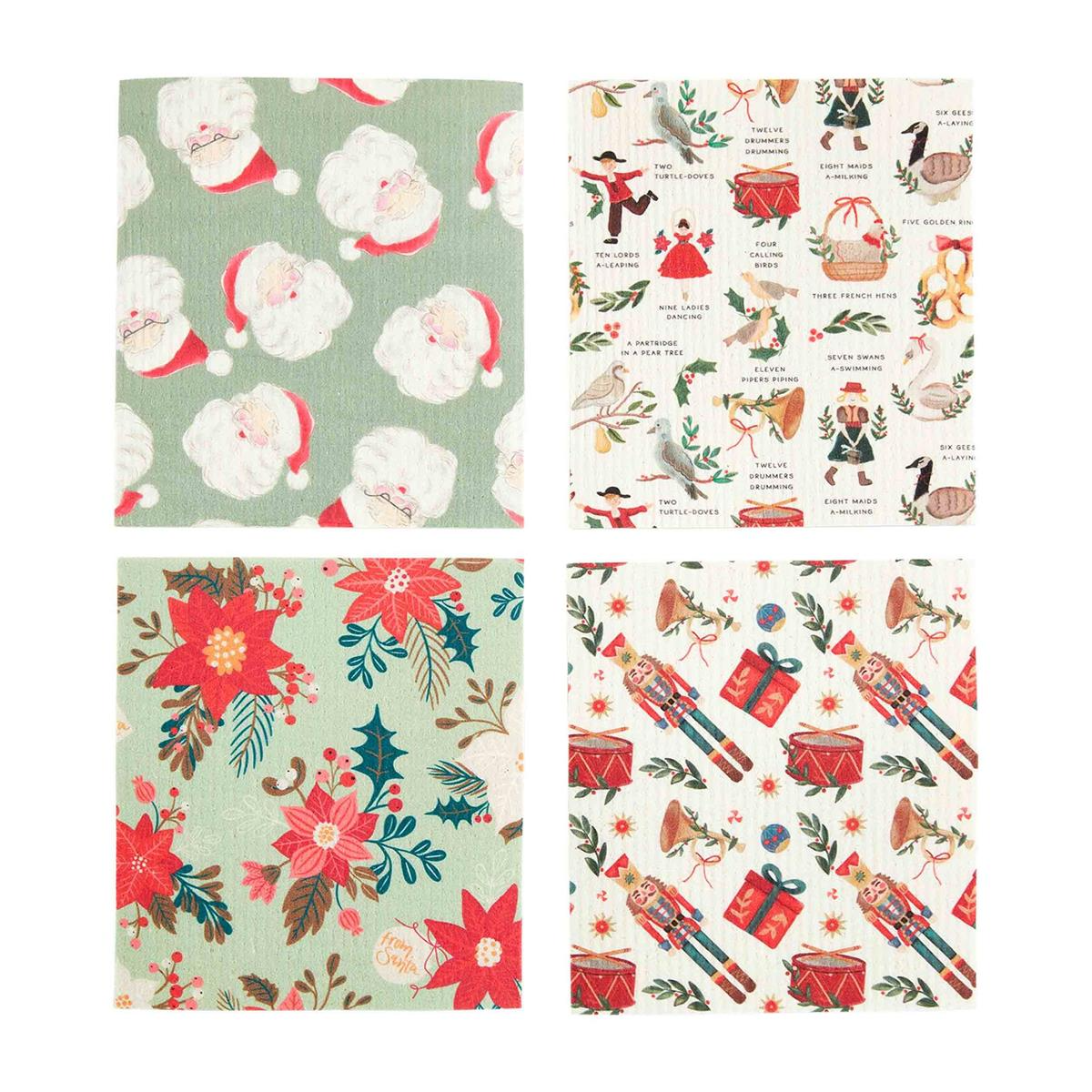 Christmas Dishcloths-Lemons and Limes Boutique