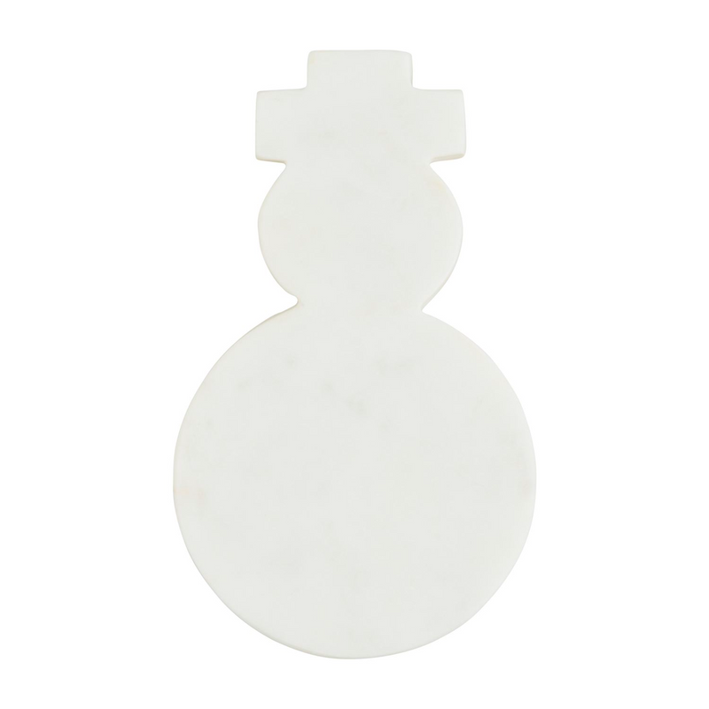 Snowman Christmas Mini Marble Board by Mudpie--Lemons and Limes Boutique