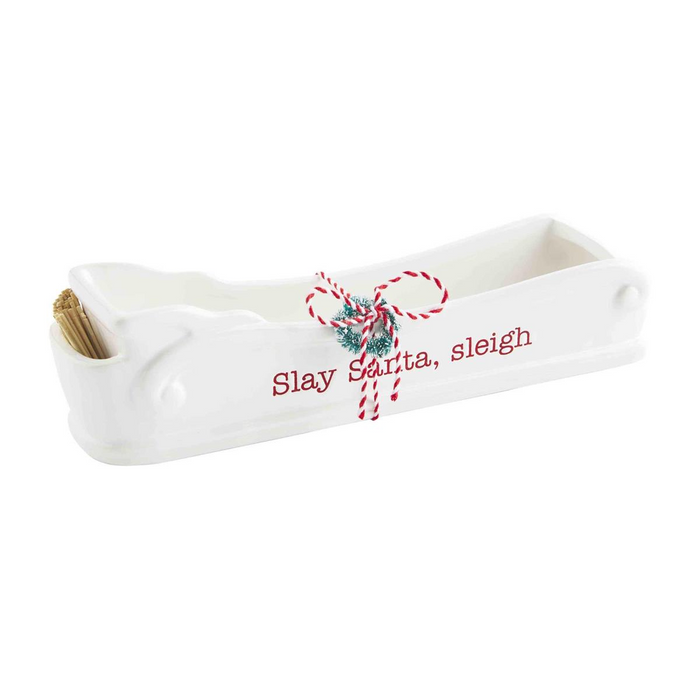 Sleigh Cracker Dish Set-Lemons and Limes Boutique