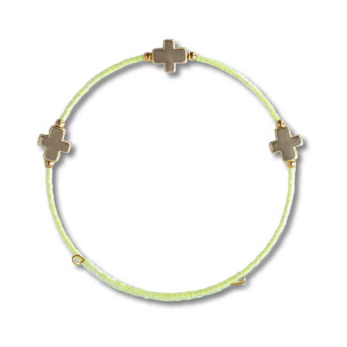 Faithful Bangles in Lime--Lemons and Limes Boutique