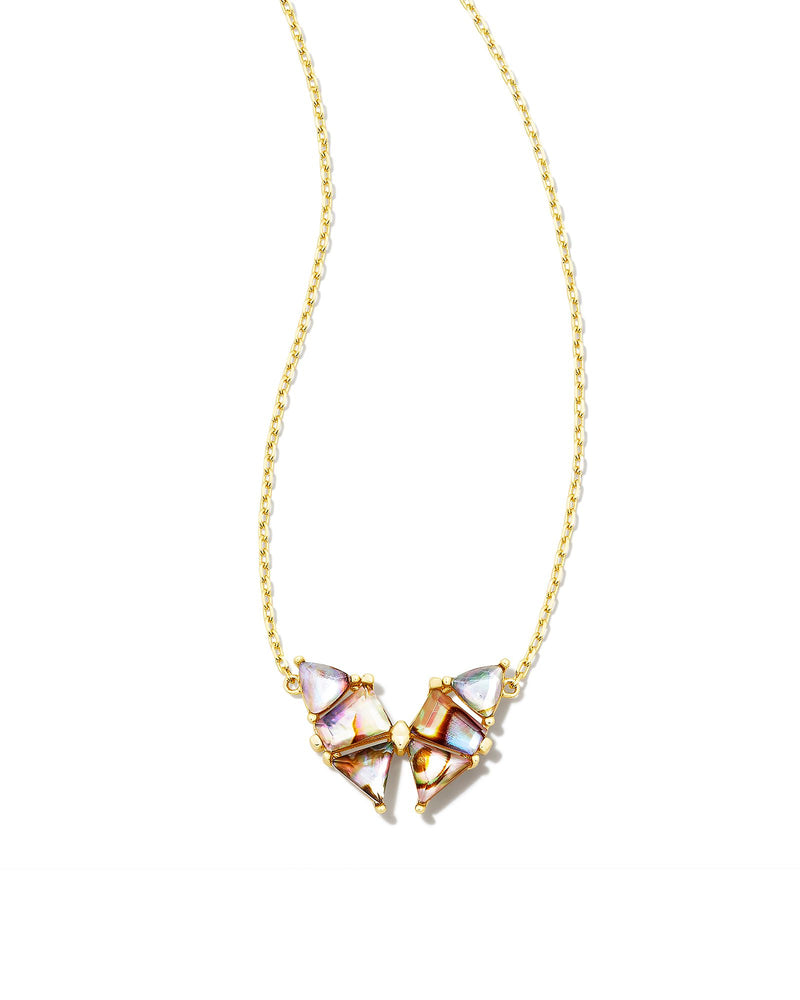 Blair Butterfly Pendant in Gold Abalone by Kendra Scott-Lemons and Limes Boutique