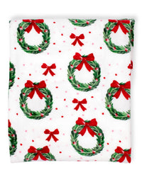 Clara Wreath Throw Blanket-Lemons and Limes Boutique