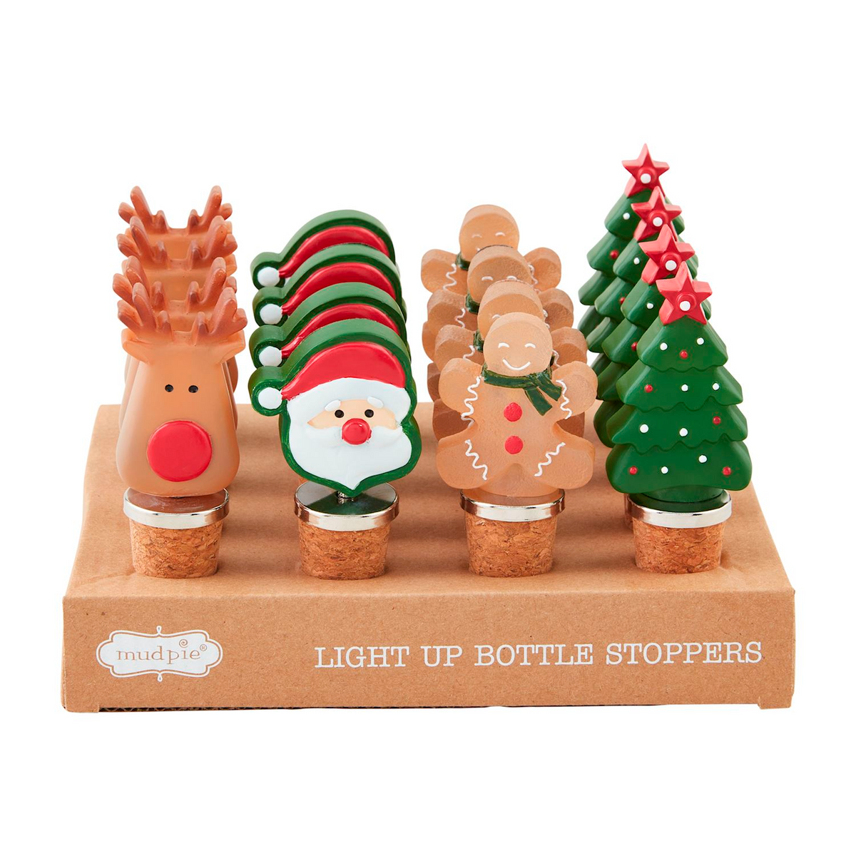 Christmas Light-Up Bottle Stoppers by Mudpie--Lemons and Limes Boutique