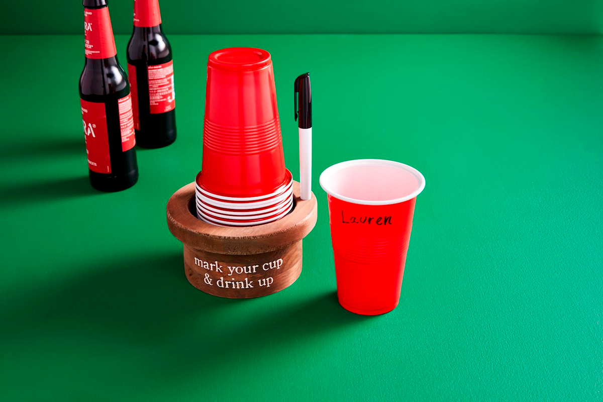 Disposable Cup and Marker Set by Mudpie-Lemons and Limes Boutique