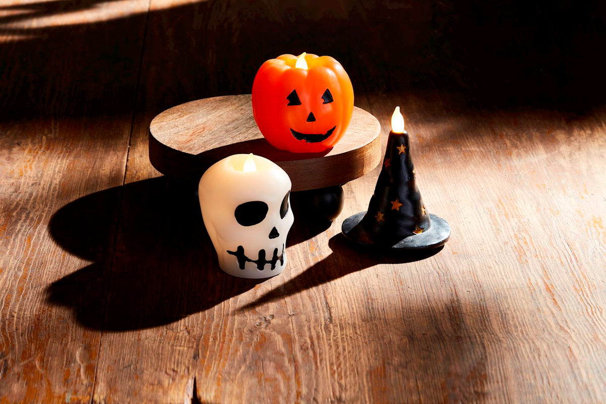 Halloween Flameless Candles--Lemons and Limes Boutique