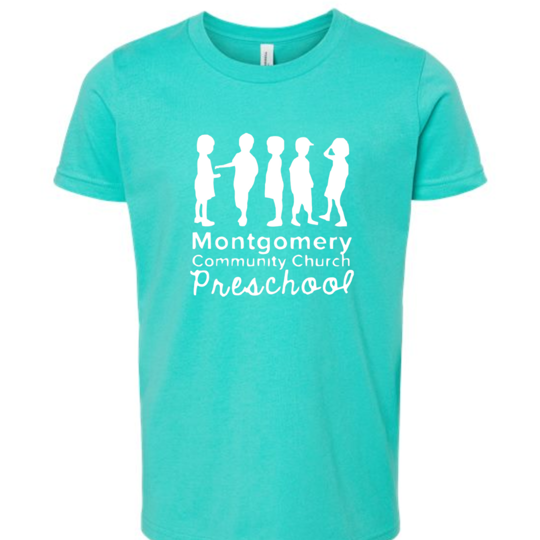 Pre Order MCC Short Sleeve T Shirt (School Pick Up Only)-Teal-Youth Small-Lemons and Limes Boutique