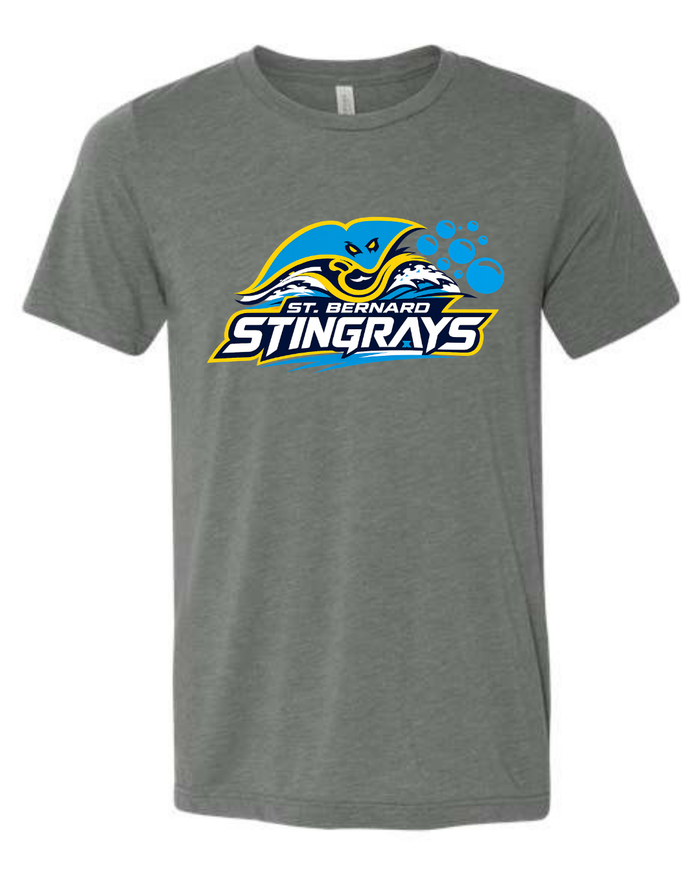 St. Bernard Stingtrays Deep Heather Grey Tee