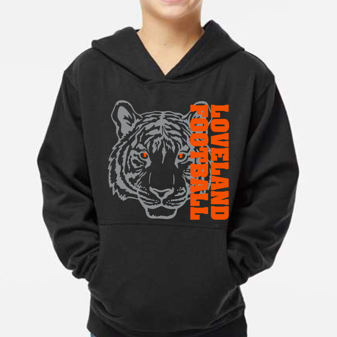 Loveland Football with Tiger-Lemons and Limes Boutique