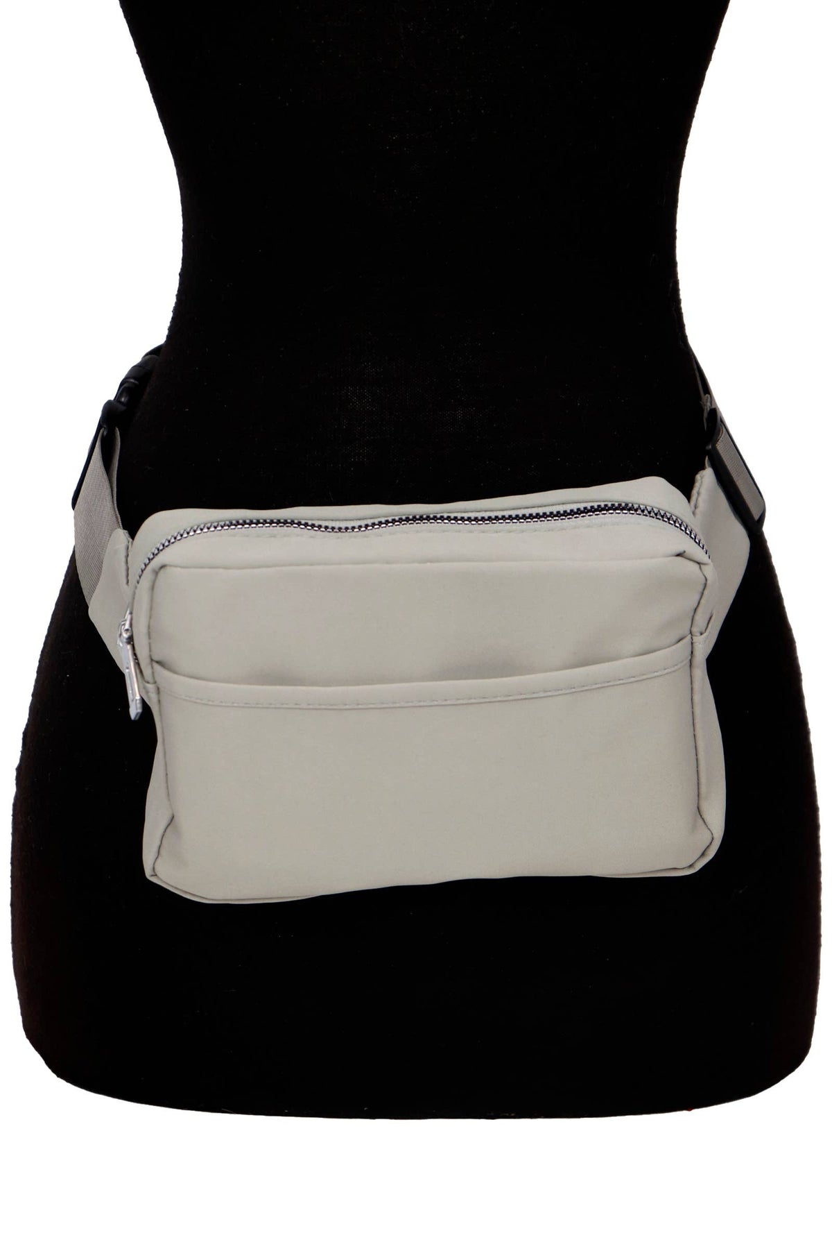 Minimal Matte Neutral Solid Belt Bag Fanny Pack-Lemons and Limes Boutique