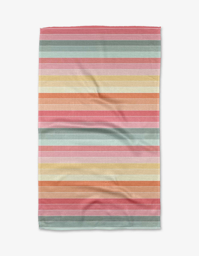 Summer Sorbet Tea Towel by Geometry-Lemons and Limes Boutique