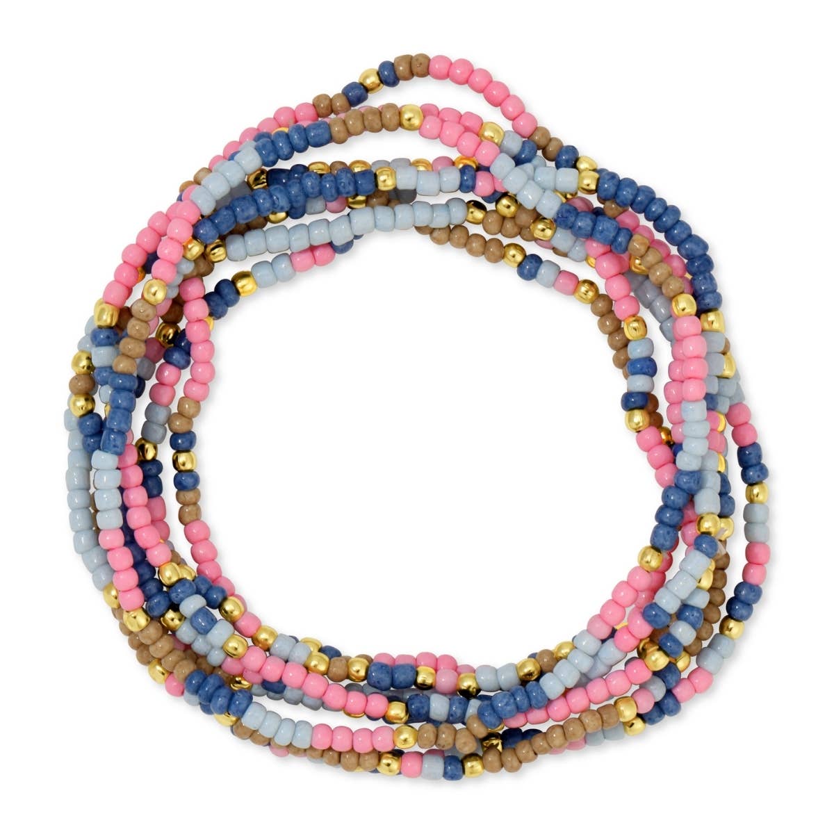 Stretch Seed Bead Bracelets in Assorted Colors