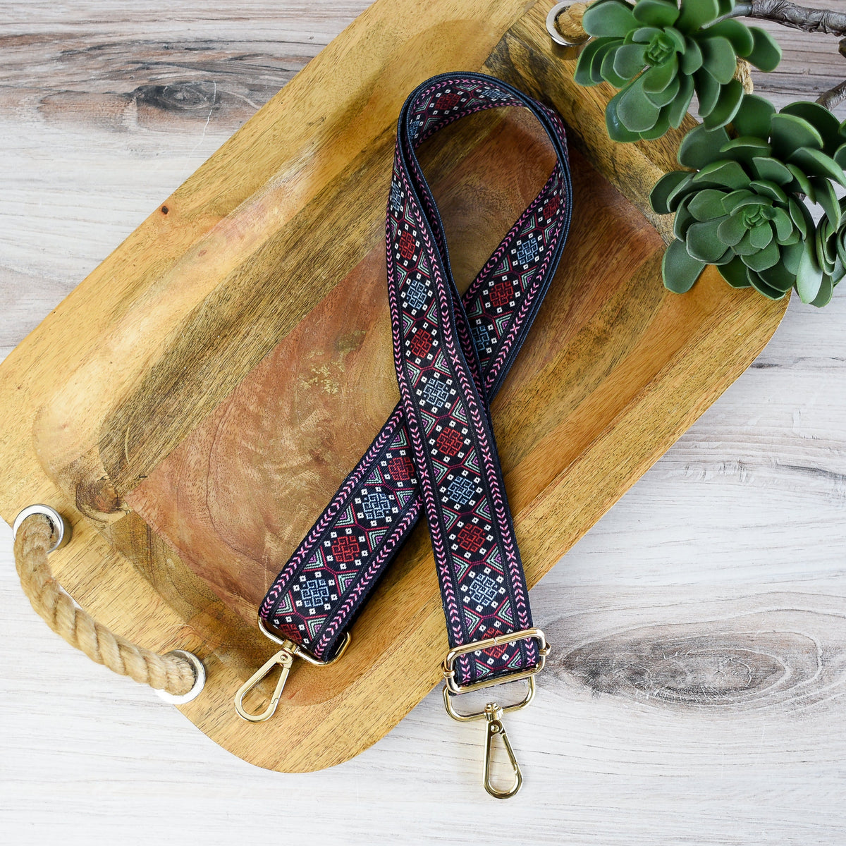 Adjustable Bag Strap 1.5 inch - Vintage Pink-Bag Strap-Lemons and Limes Boutique