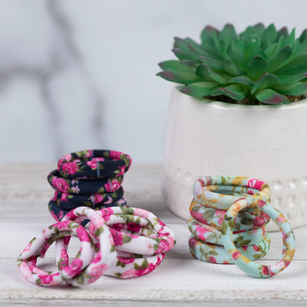 Fabric Softie Hair Ties-Hair Accessories-Lemons and Limes Boutique