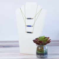 Kendall Bar Pendant Necklace--Lemons and Limes Boutique