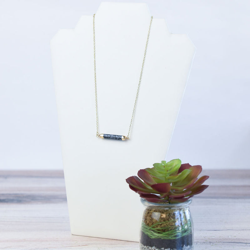 Kendall Bar Pendant Necklace--Lemons and Limes Boutique