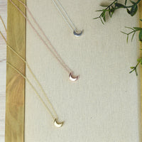 Moon Pendant Necklace--Lemons and Limes Boutique