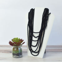 Glory Multi Strand Beaded Statement Necklaces-Necklace-Lemons and Limes Boutique