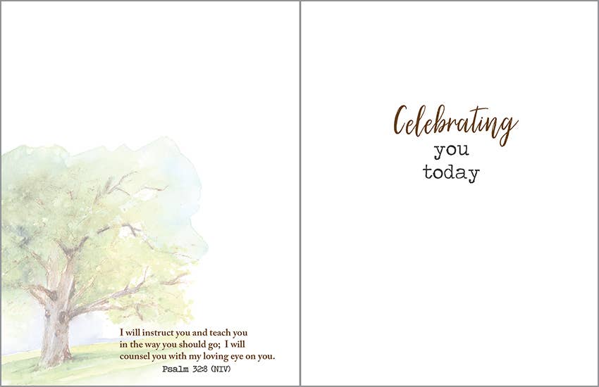 With Scripture Fathers Day Card - Tree--Lemons and Limes Boutique